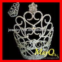Lovely small flower design diamond crown for girls